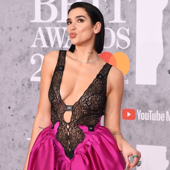 Dua Lipa's Christopher Kane Dress at the 2019 Brit Awards