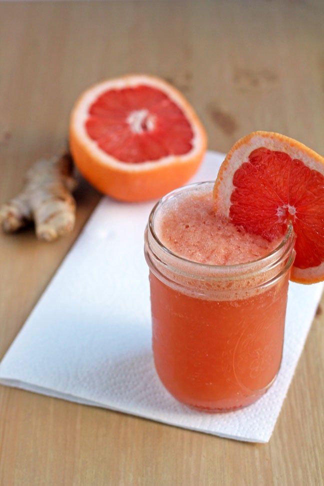 Grapefruit and Ginger Kombucha Mimosa