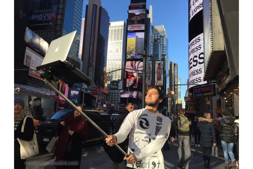 How else are you going to document your visit to Times Square?