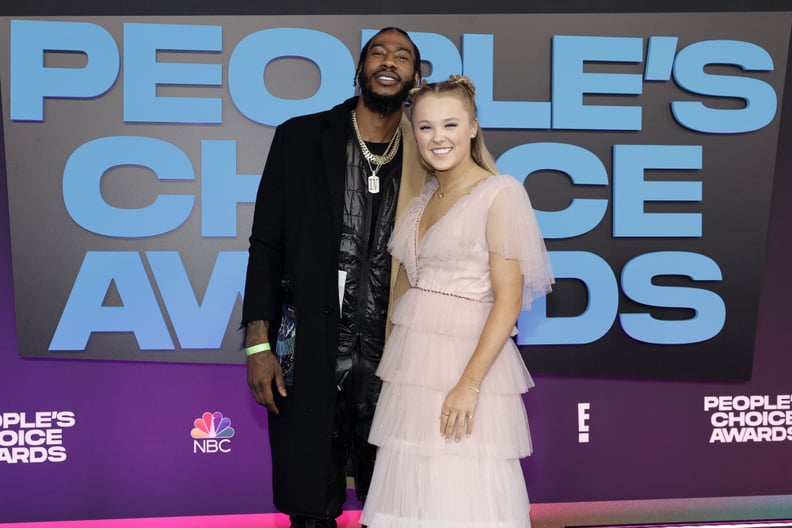 JoJo Siwa and Iman Shumpert at the 2021 People's Choice Awards