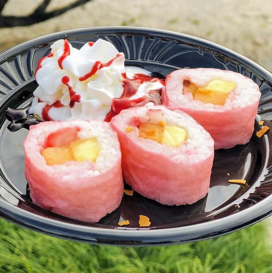 Epcot's "Frushi," aka Fruit Shaped Like Sushi, Is a Must Try