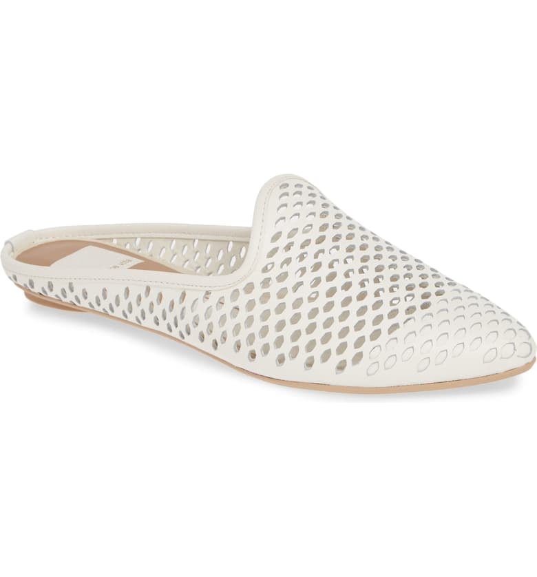 Dolce Vita Grant Perforated Loafer Mules