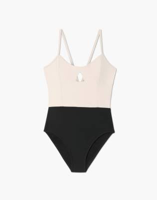Summersalt Swan Dive One-Piece Swimsuit