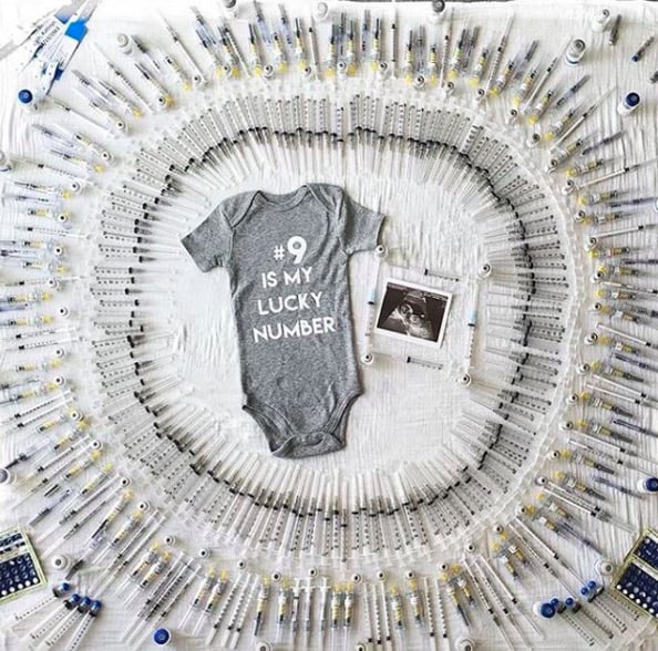 Ivf Pregnancy Announcements Popsugar Family