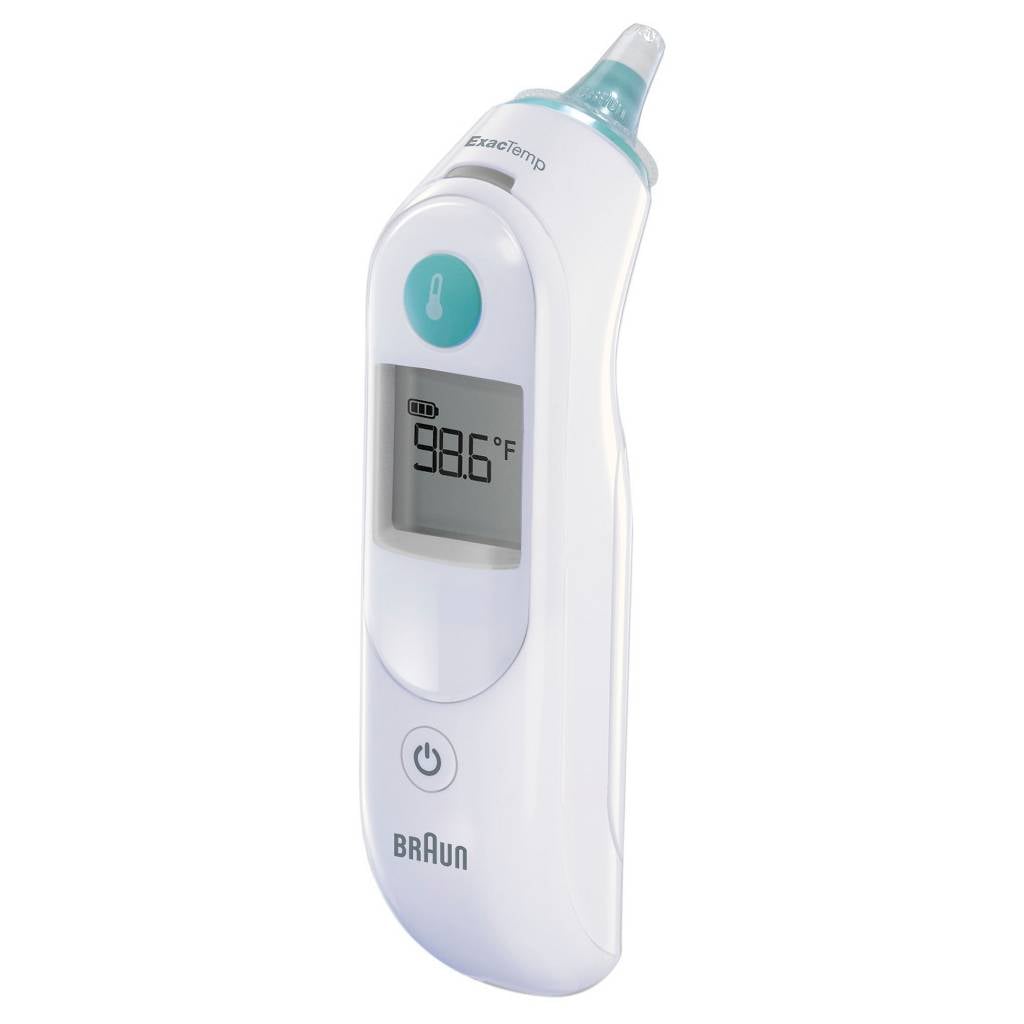 Braun ThermoScan Ear Thermometer What Moms Put on Their Baby