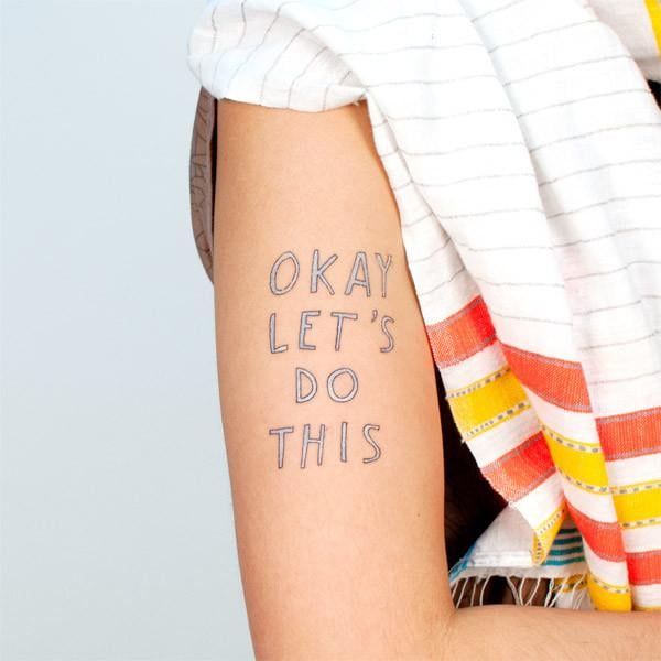 Okay, Let's Do This by Marc Johns ($3, originally $6)