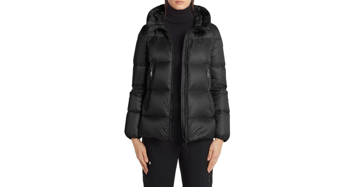 moncler hooded quilted down jacket