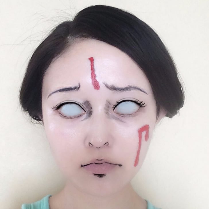 Manga Look Makeup