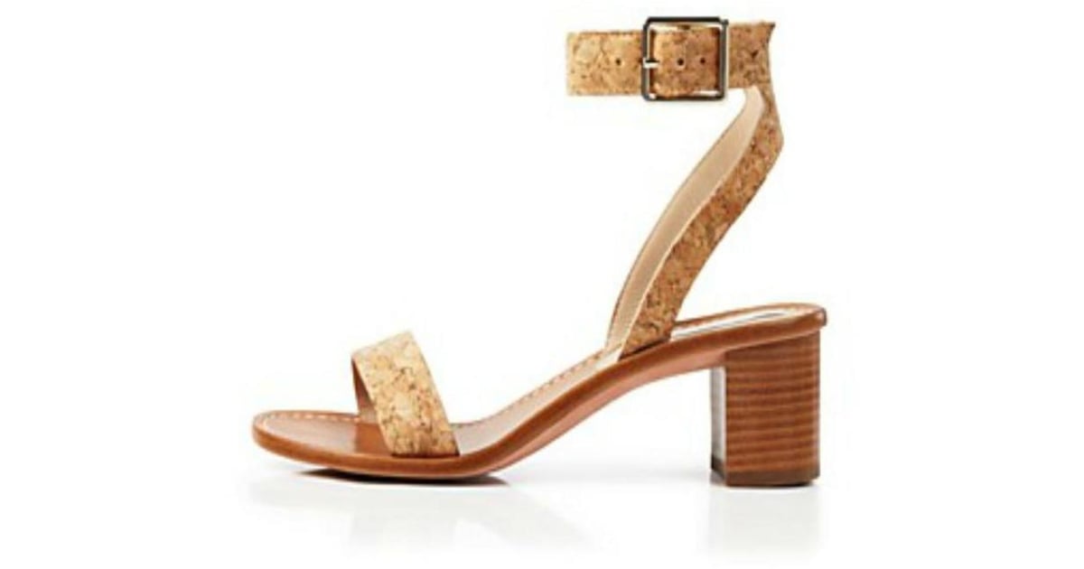 Diane von Furstenberg Cami Heel ($279) | Block Heel Trend | POPSUGAR ...