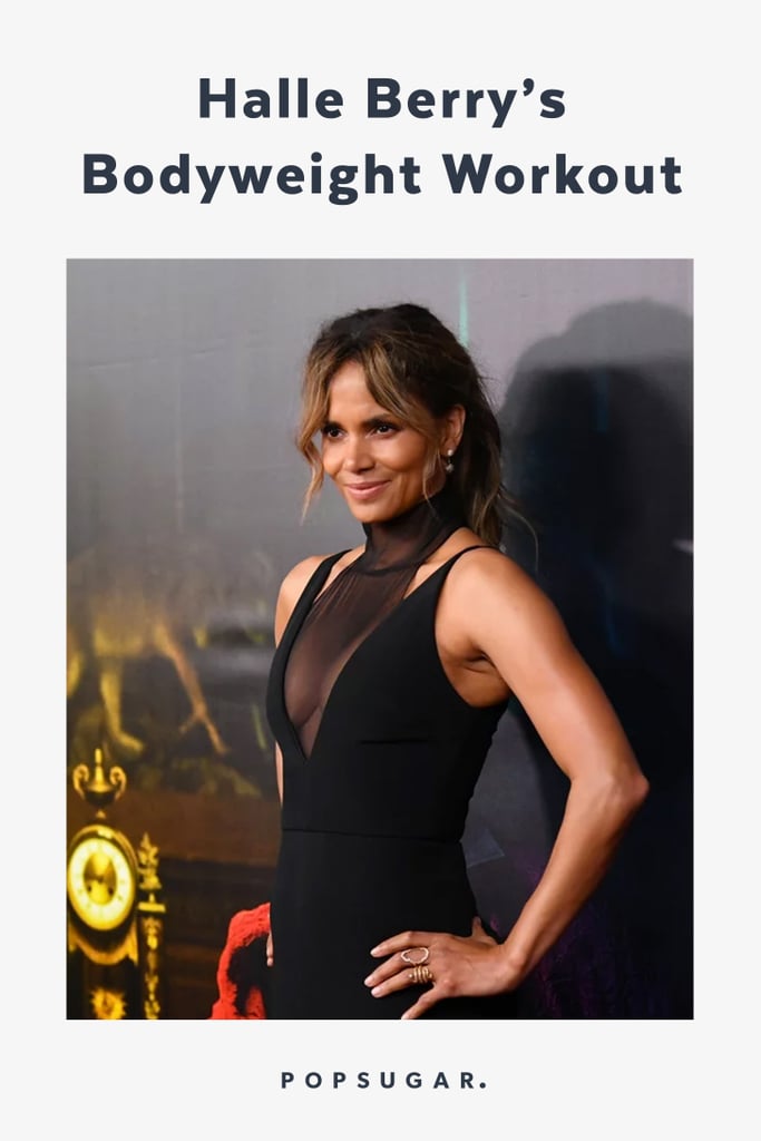 Halle Berry Bodyweight Workout