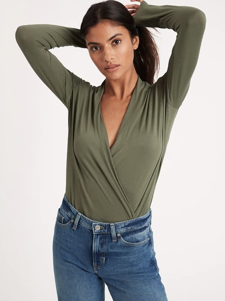 Banana Republic Threadsoft Wrap Top