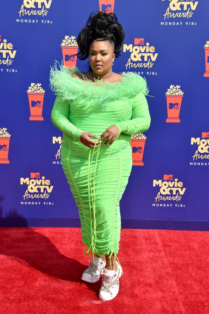 Lizzo at the 2019 MTV Movie & TV Awards