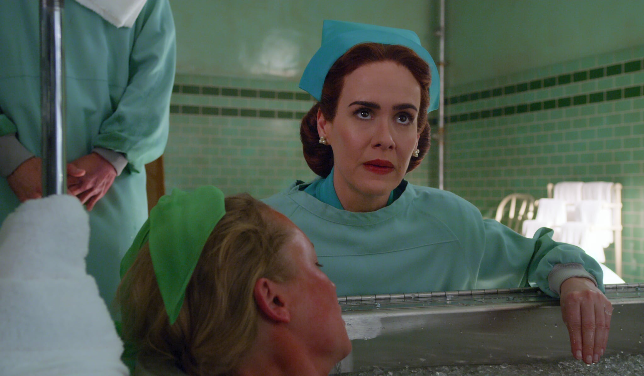 RATCHED (L to R) SARAH PAULSON as MILDRED RATCHED in episode 103 of RATCHED Cr. COURTESY OF NETFLIX  2020