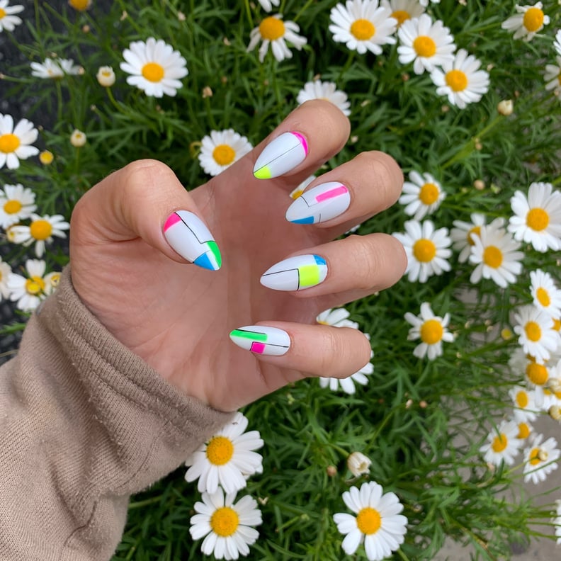 Alexa Luria's Colorful Nail Art