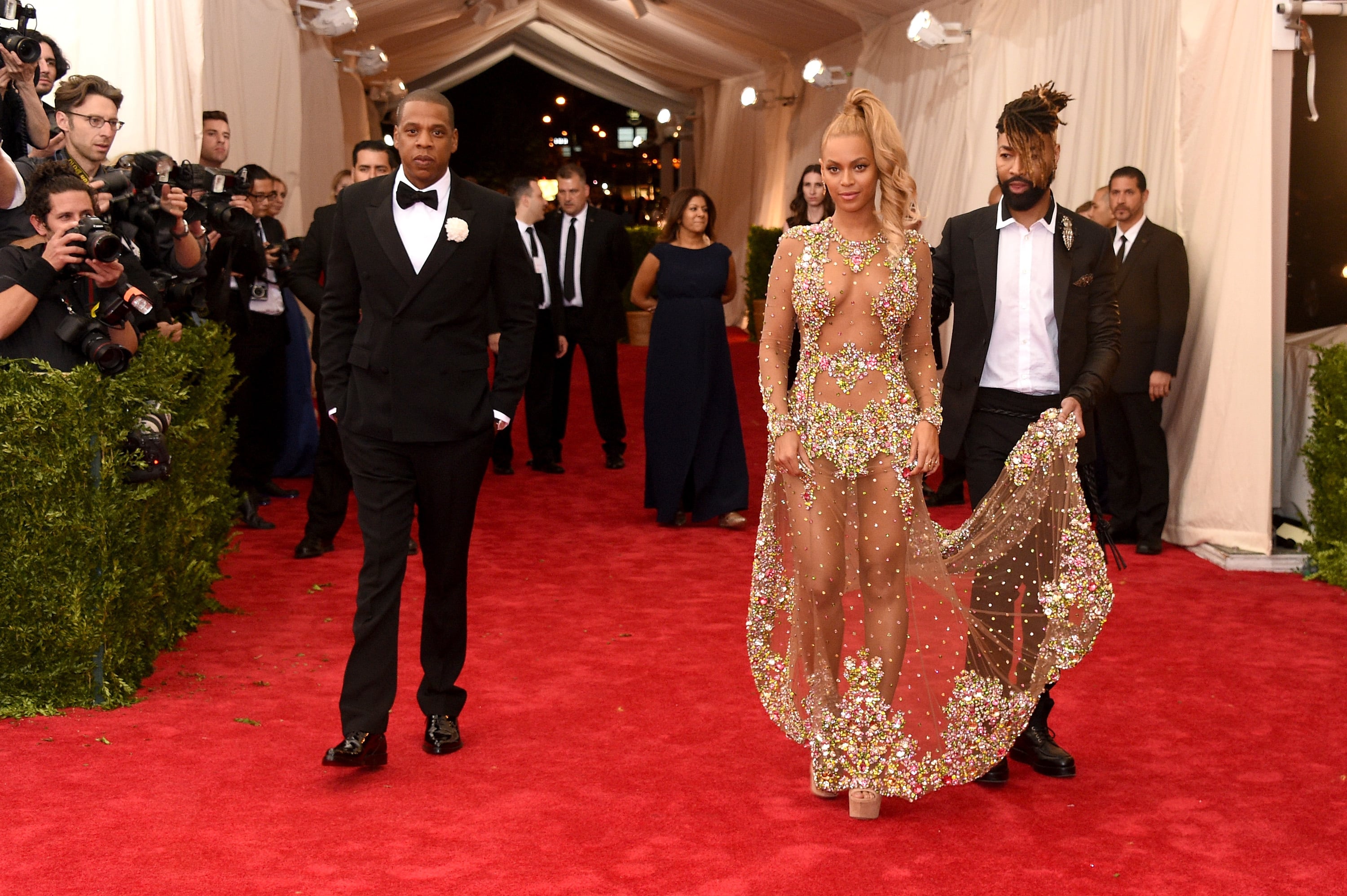 Beyonce Knowles at the Met Gala 2015 POPSUGAR Celebrity