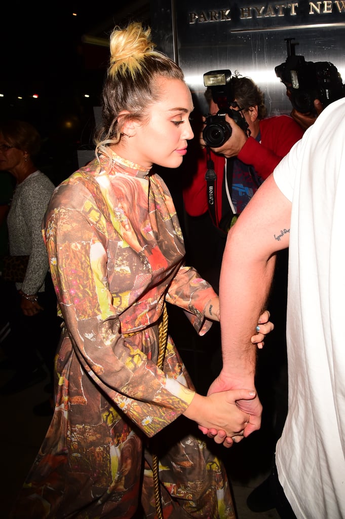 Miley Cyrus and Liam Hemsworth at Screening in NYC 2016
