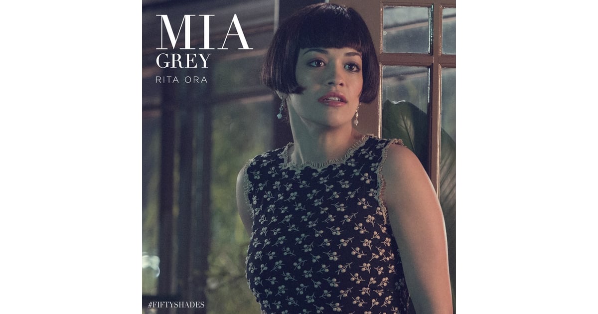 Here's Rita Ora as Mia Grey, Christian's adopted sister. | Fifty Shades