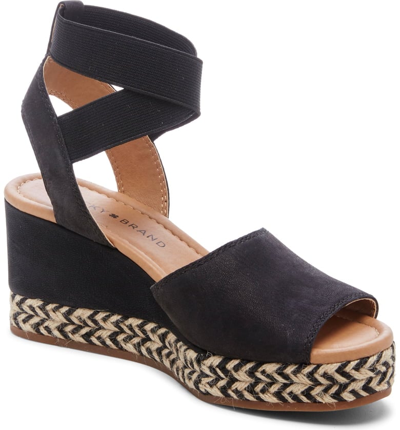 Lucky Brand Bettanie Espadrille Wedge Sandals