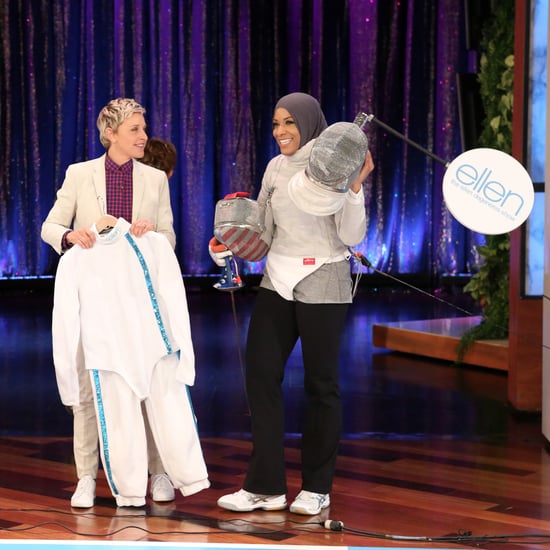 Ibtihaj Muhammad Fencing on The Ellen DeGeneres Show