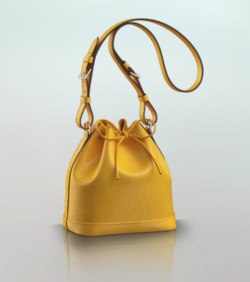 Louis Vuitton Yellow Noe BB Mini Bucket Bag | Mini Bucket Bags | POPSUGAR Fashion Photo 12