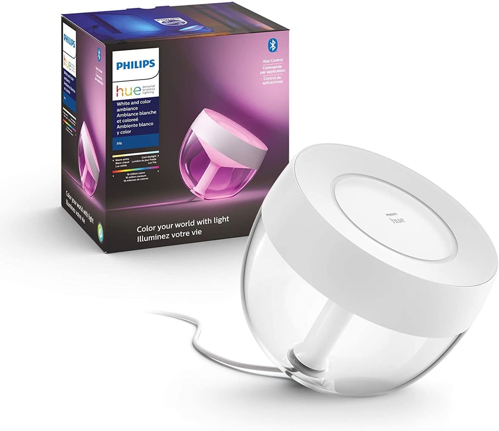 Philips Hue White and Colour Iris Corded Dimmable Smart Lamp