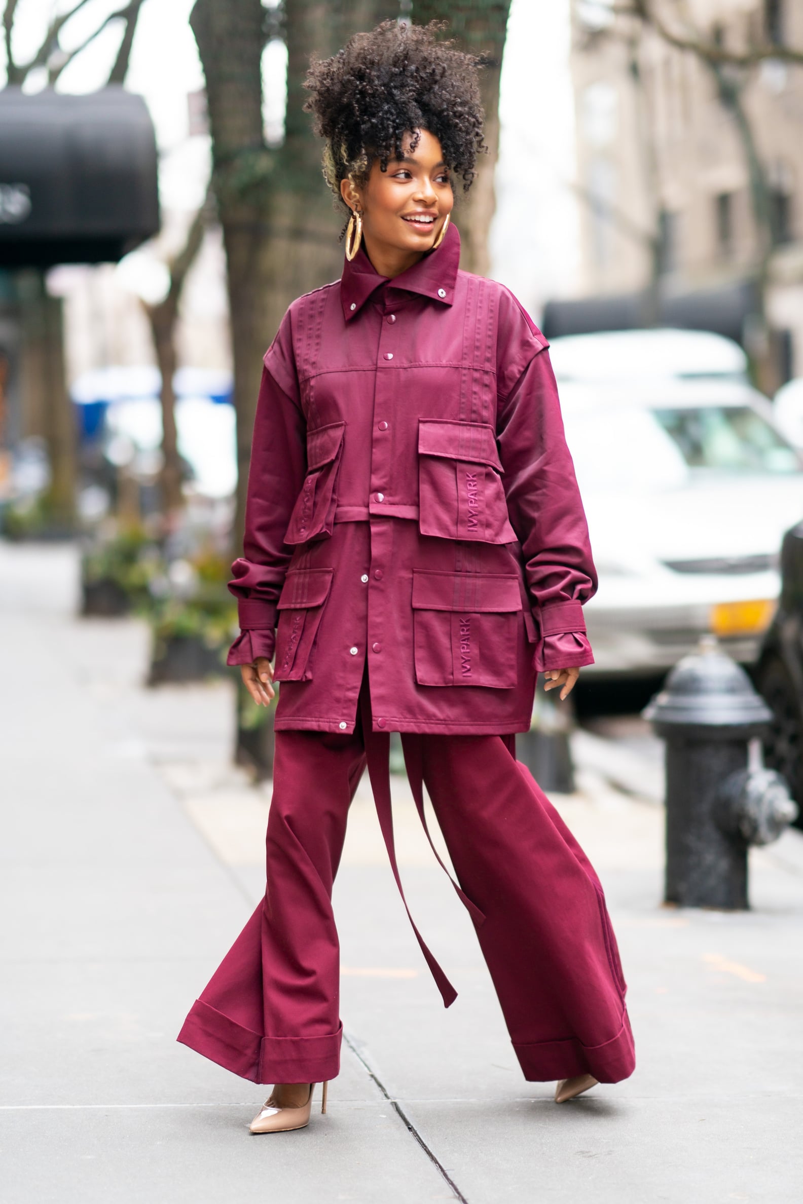 Yara Shahidi Wearing Beyoncé's Ivy Park x Adidas Tracksuit | POPSUGAR ...