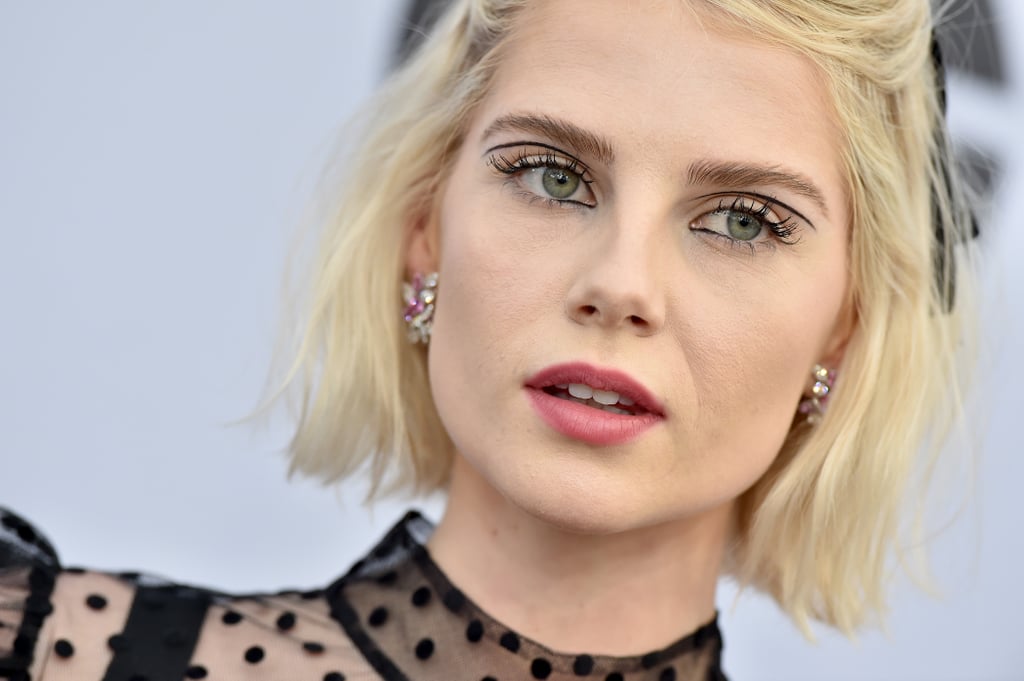 Lucy Boynton's Floating Eyeliner, 2019