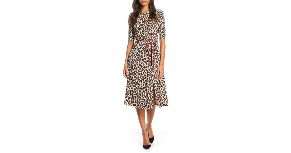 Eliza j shop animal print dress