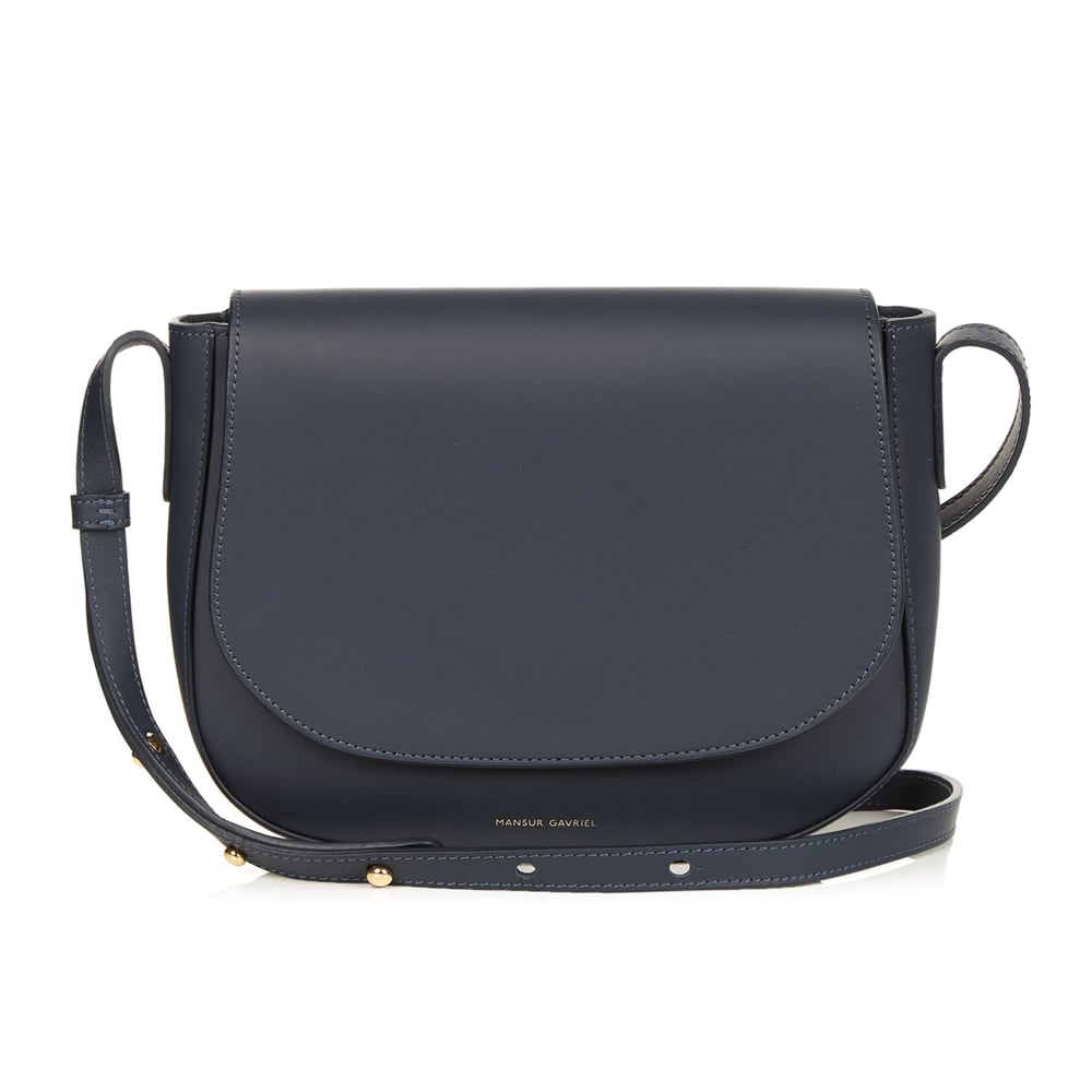 Mansur Gavriel Cross-body leather satchel bag ($581)