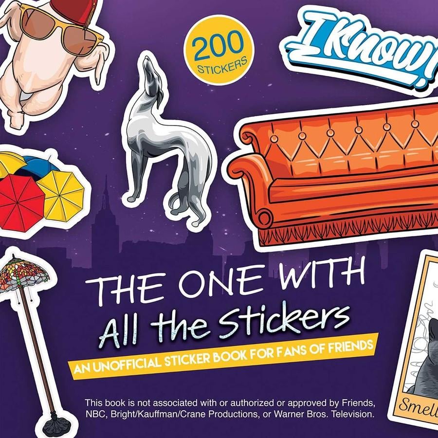 The One With All The Stickers Friends Sticker Book