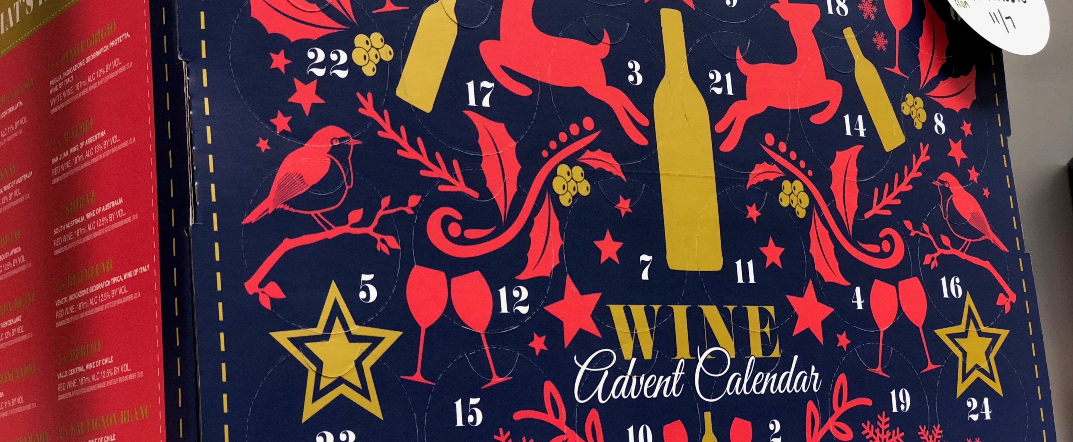 Aldi Wine Advent Calendar Available in the US PS Food