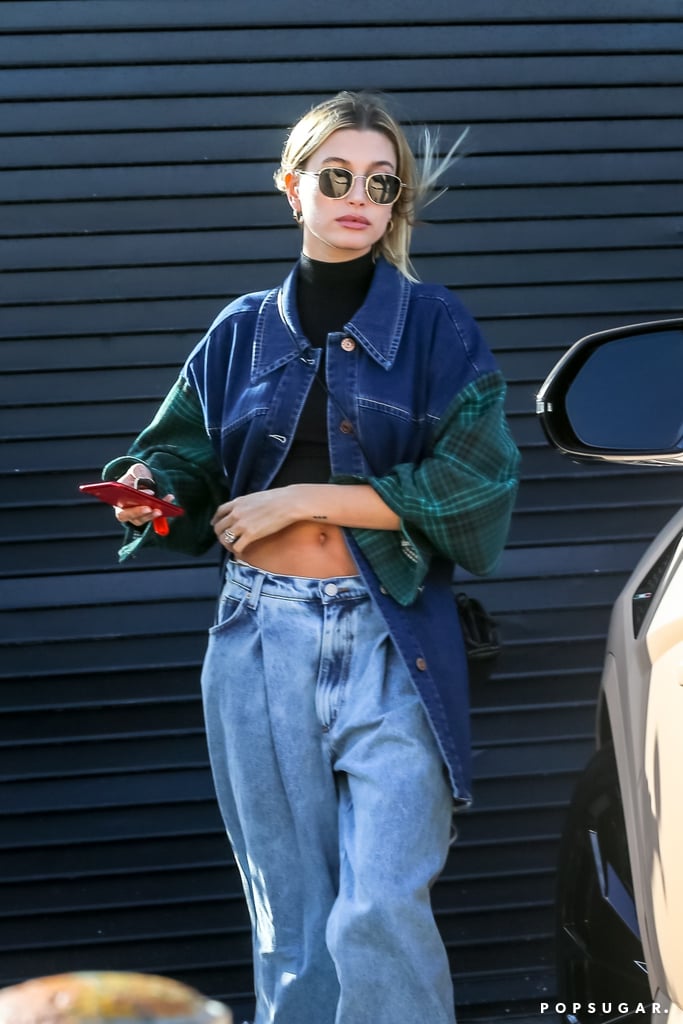 Hailey Bieber In Los Angeles Best Celebrity Style This Week March 9 2020 Popsugar Fashion