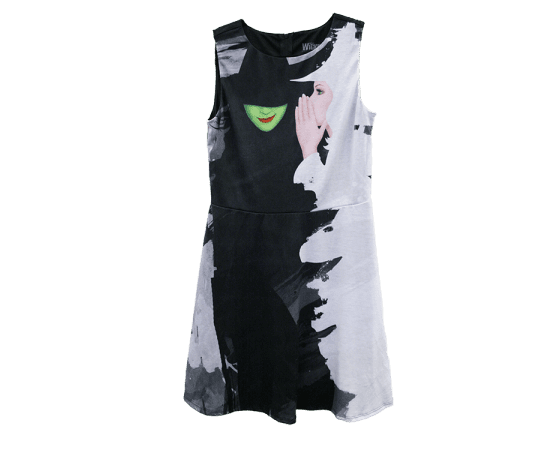 Painted Two Witches Dress