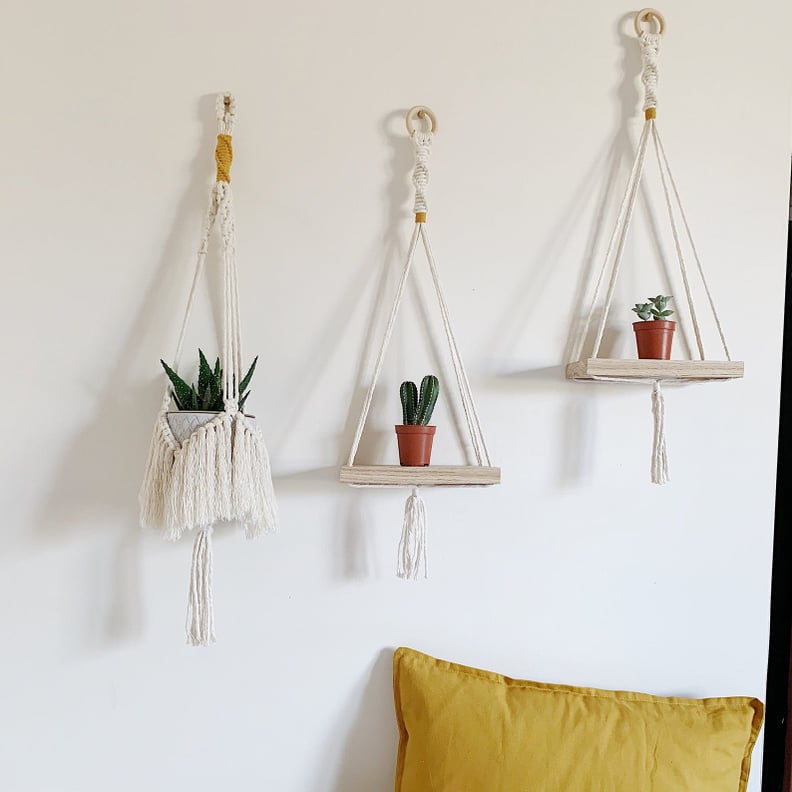 Macramé Wall Shelf