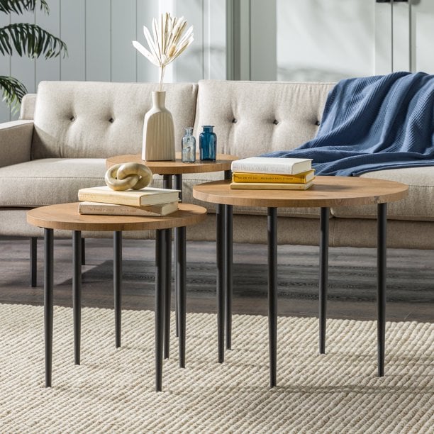Gap Home Modern Round Nesting Coffee Tables