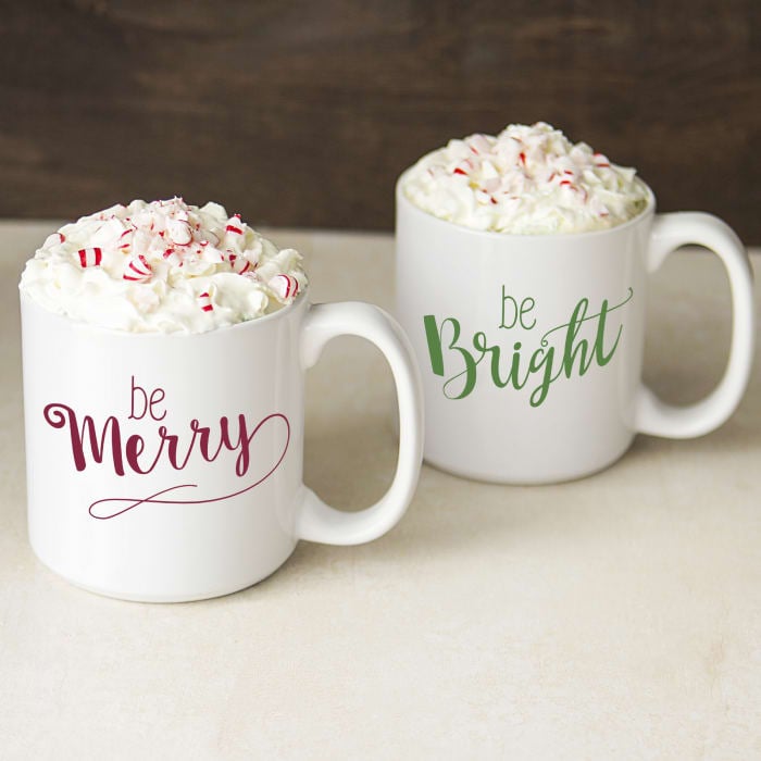 Merry and Bright Coffee Mug Set