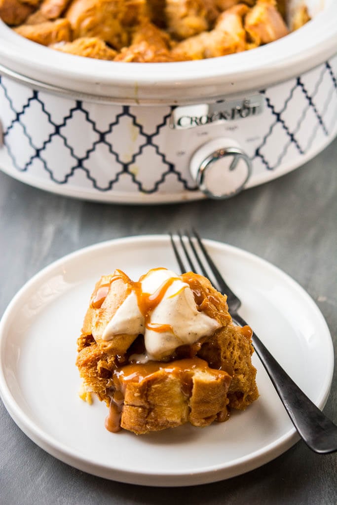 Slow-Cooker Caramel French Toast Casserole