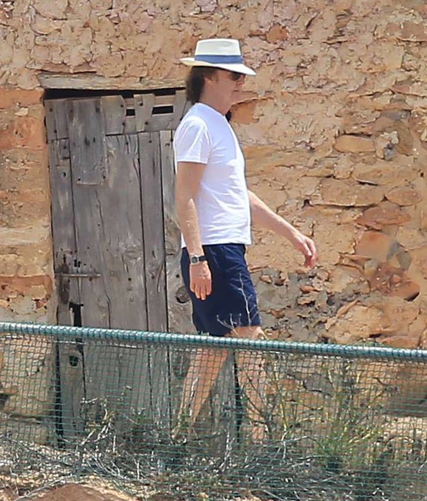 Paul McCartney in Ibiza After Illness