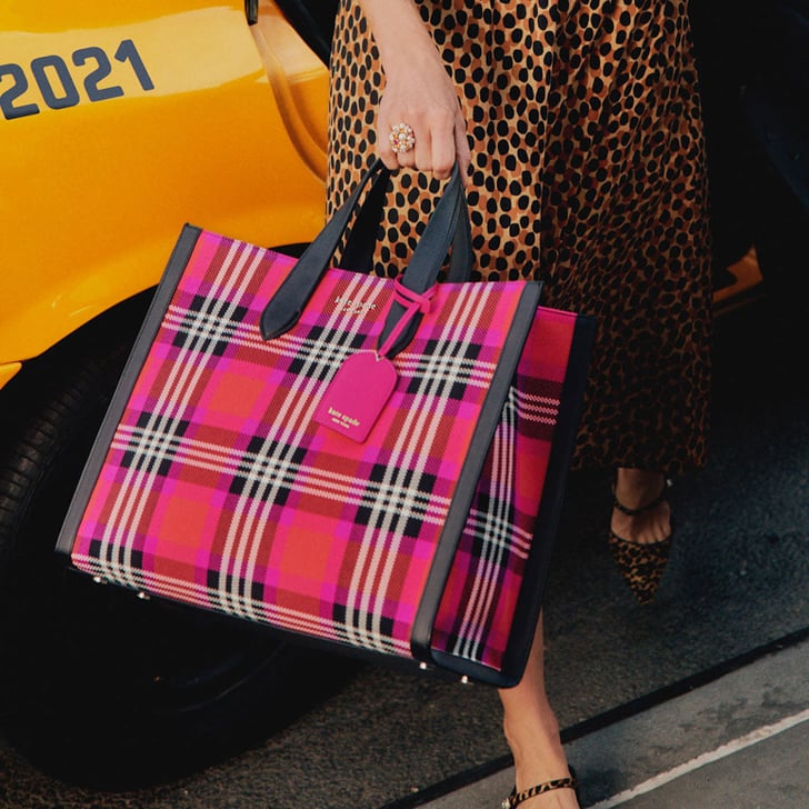 Kate Spade New York buffalo plaid Candace satchel Purse NWT - Women's  handbags