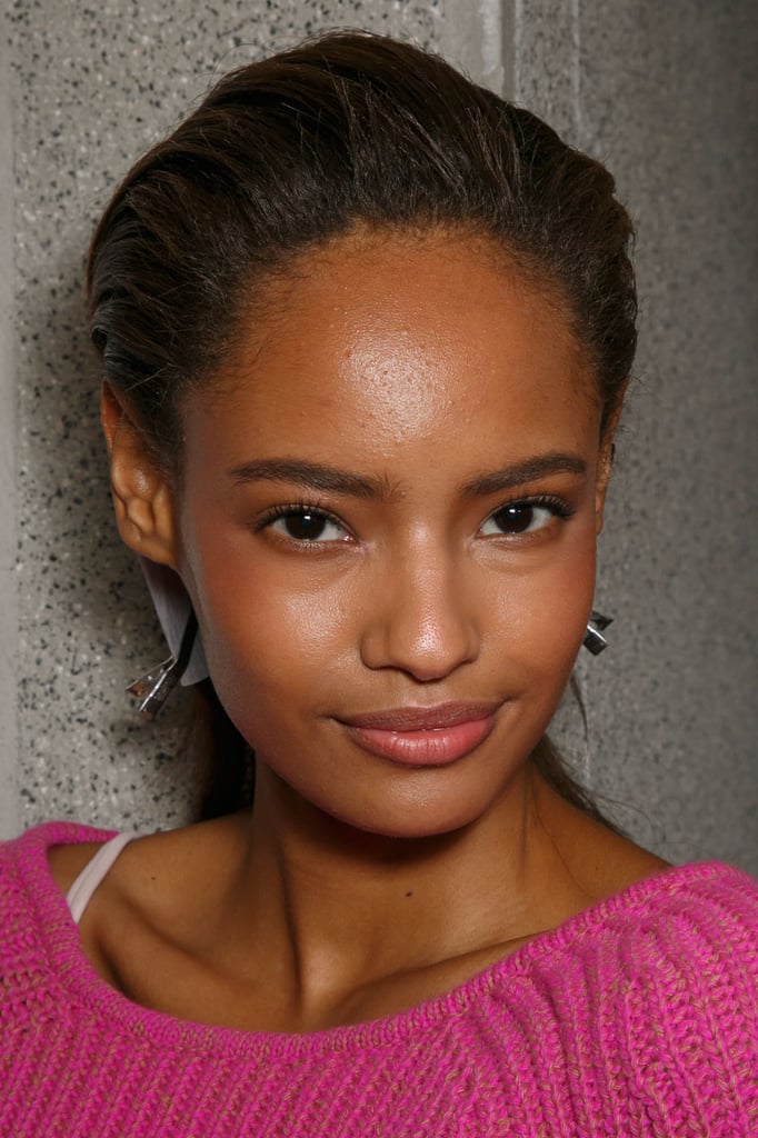 Malaika Firth at Versace Spring 2015