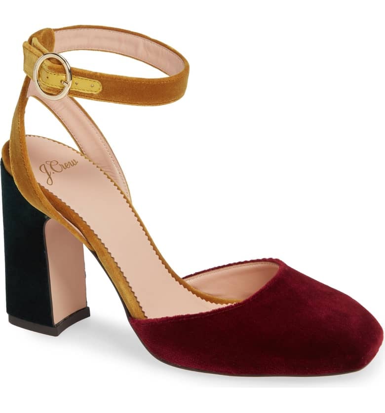 J.Crew Harlow Ankle Strap Pump