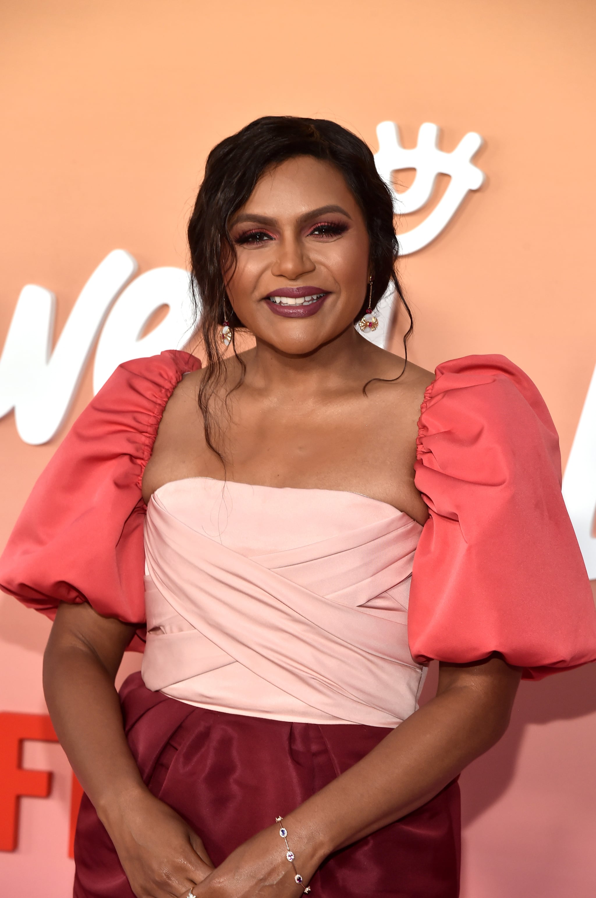 Mindy Kaling at the Los Angeles Premiere of Netflix's Never Have I Ever.