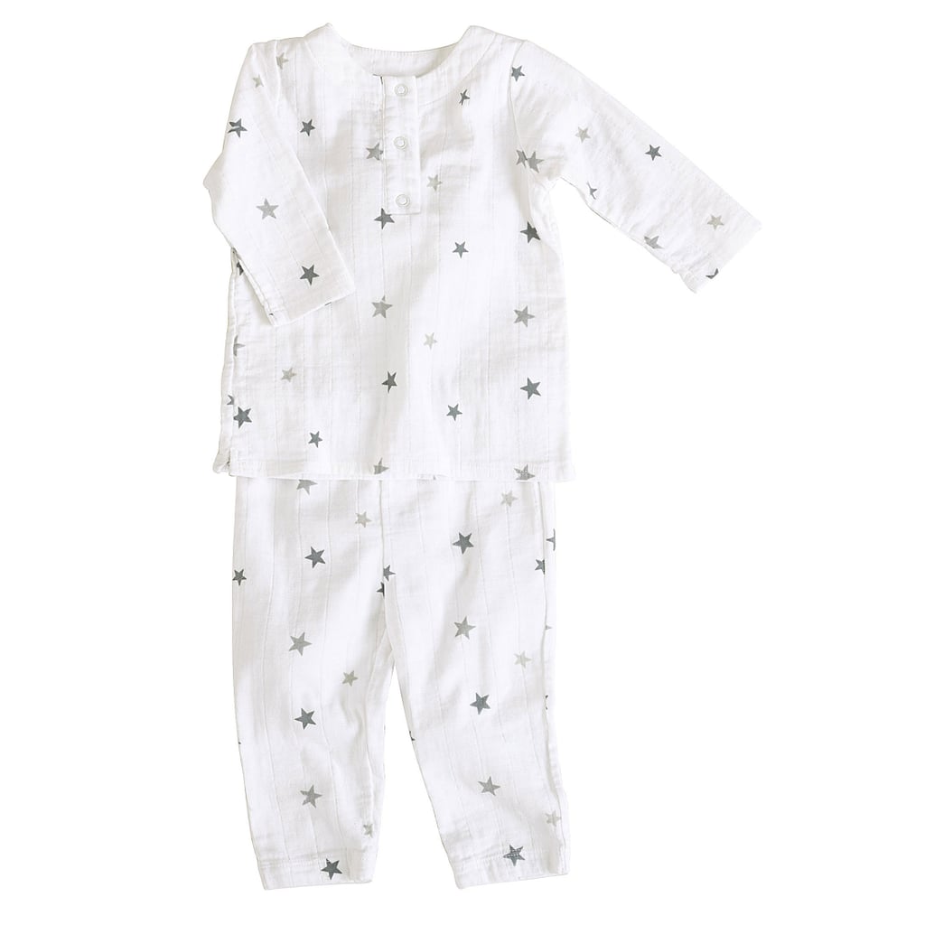 Aden + Anais Twinkle Tiny Star Tunic Top ($20), Aden + Anais Twinkle Tiny Star Muslin Pants ($20)