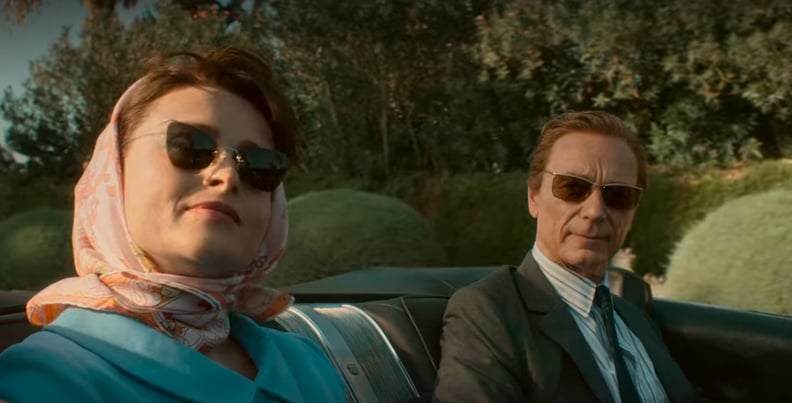Princess Margaret (Helena Bonham Carter) and Lord Snowdon (Ben Daniels) Take a Drive