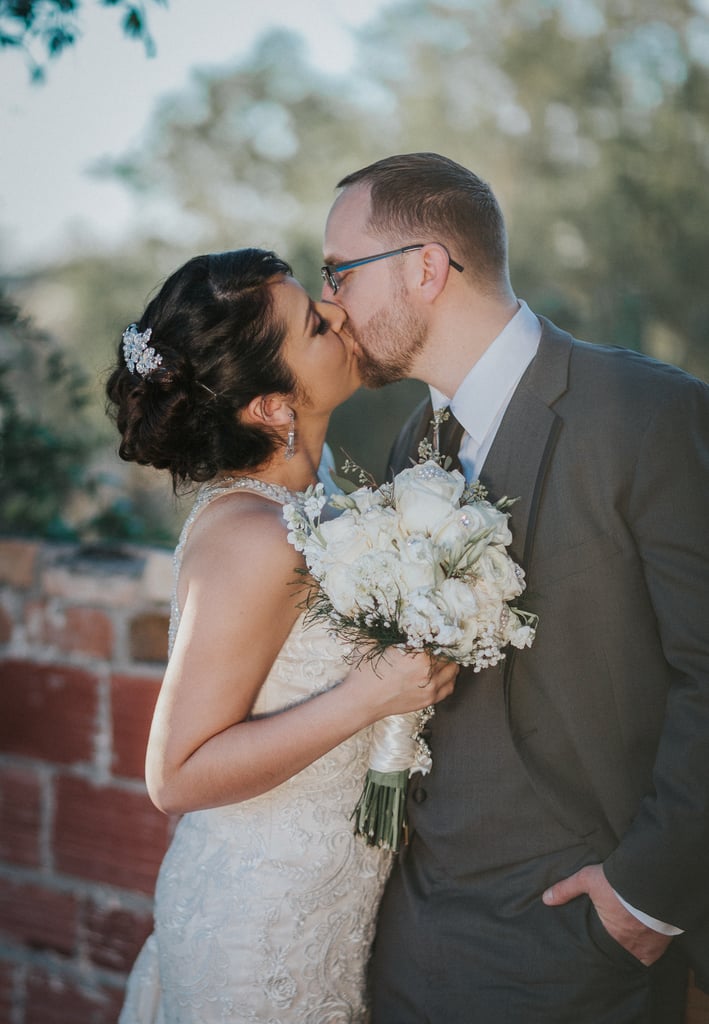 Elegant Wedding Reception With Blush and Gray Colors
