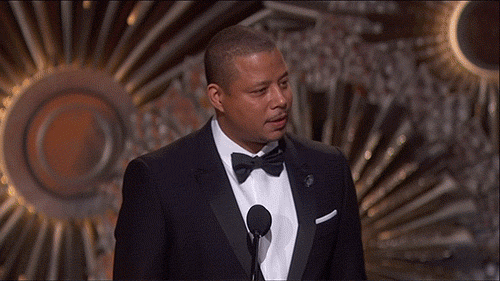 When Terrence Howard didn't know what to say without his teleprompter.