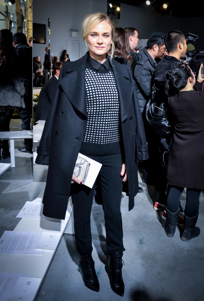 Celebrities Front Row at New York Fashion Week Fall 2014 | POPSUGAR ...