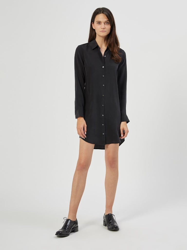 Equipment True Black Essential Silk Dress