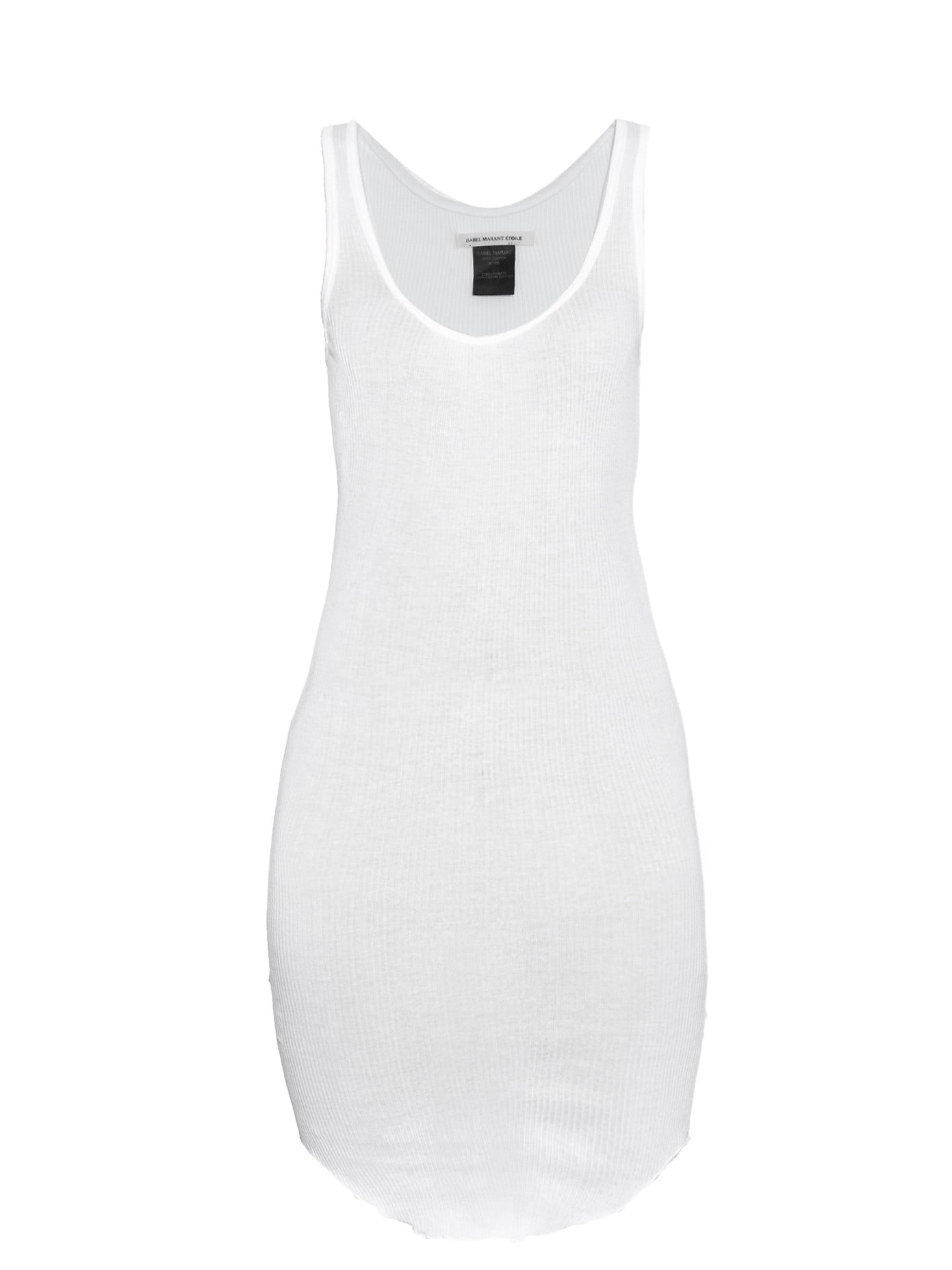Isabel Marant Etoile Lena Ribbed Jersey Tank Dress 100 With