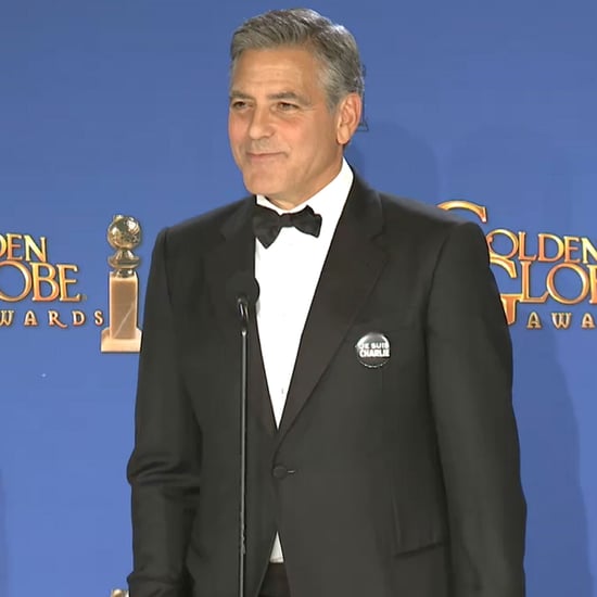 George Clooney Interview at the Golden Globes